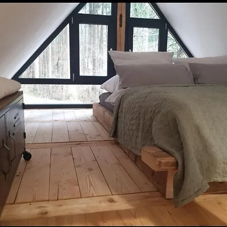 بيت للعطل Tiny House Mit Eigener Sauna Am Waldrand In Der Fraenkischen Schweiz