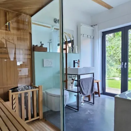 Tiny House Mit Eigener Sauna Am Waldrand In Der Fraenkischen Schweiz Casa de Férias *