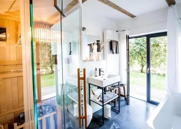 Ferienhaus Tiny House Mit Eigener Sauna Am Waldrand In Der Fränkischen Schweiz Niederdorla