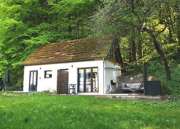 Ferienhaus Tiny House Mit Eigener Sauna Am Waldrand In Der Fränkischen Schweiz