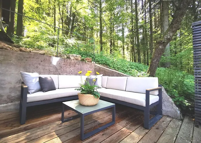 Tiny House Mit Eigener Sauna Am Waldrand In Der Fränkischen Schweiz Ferienhaus Niederdorla