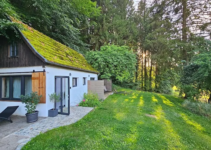 Ferienhaus Tiny House Mit Eigener Sauna Am Waldrand In Der Fränkischen Schweiz Niederdorla