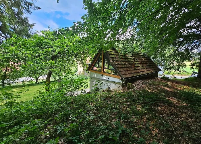 Tiny House Mit Eigener Sauna Am Waldrand In Der Fränkischen Schweiz * Niederdorla