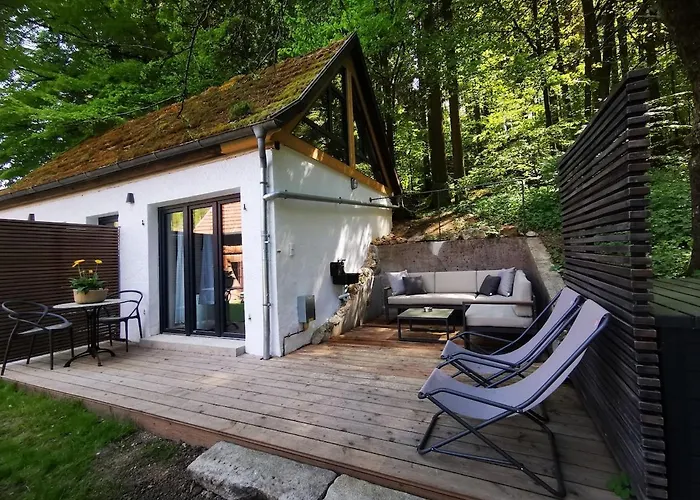 Tiny House Mit Eigener Sauna Am Waldrand In Der Fränkischen Schweiz Ferienhaus